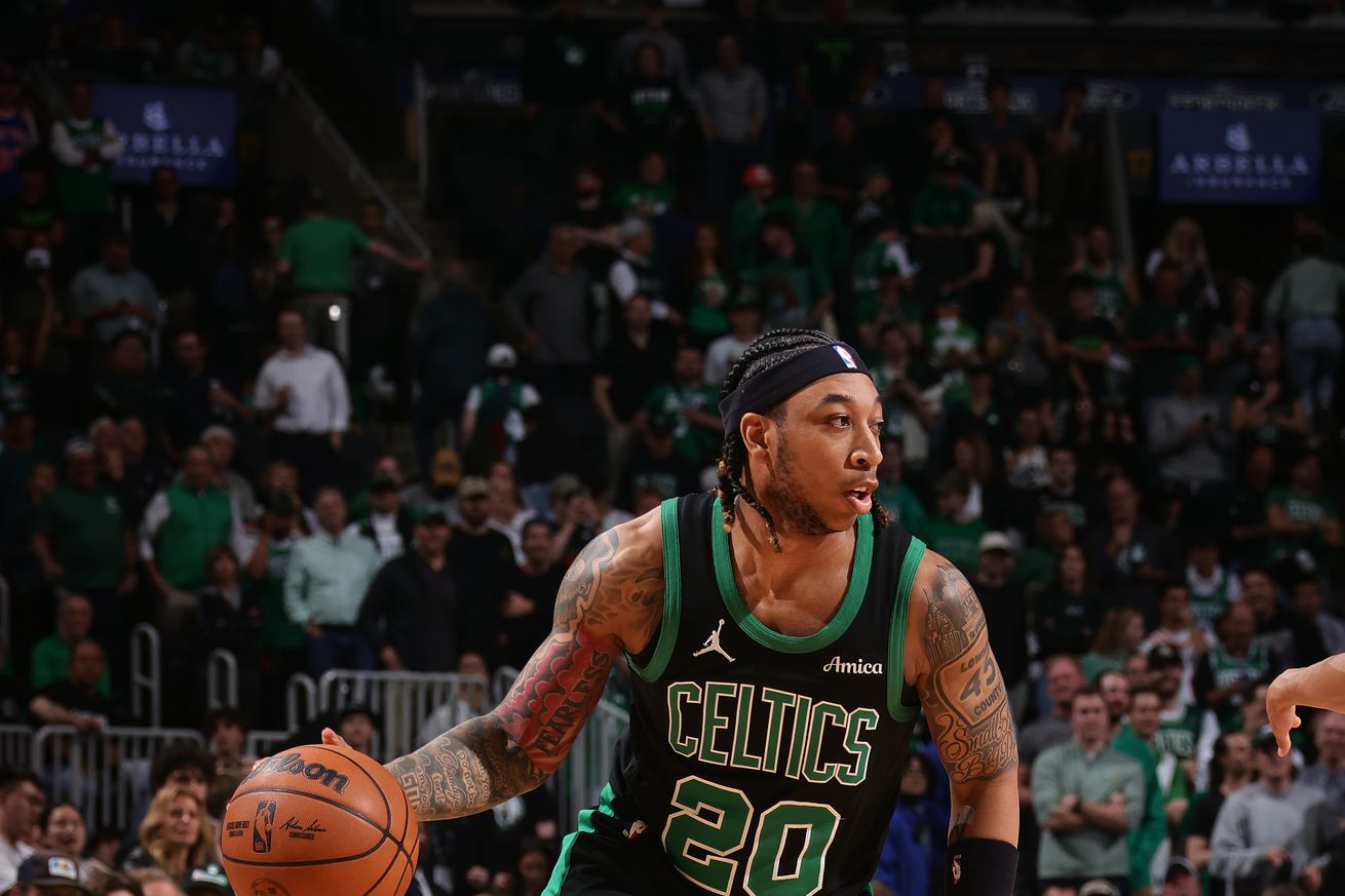 2025 NBA Playoffs - New York Knicks v Boston Celtics - Game Five