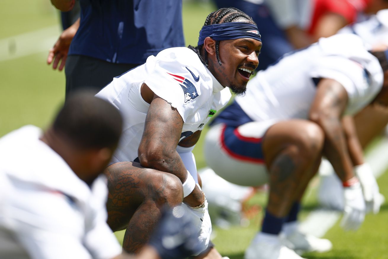 Patriots wide receiver Stefon Diggs attends voluntary practice, and other observations from Gillette Stadium