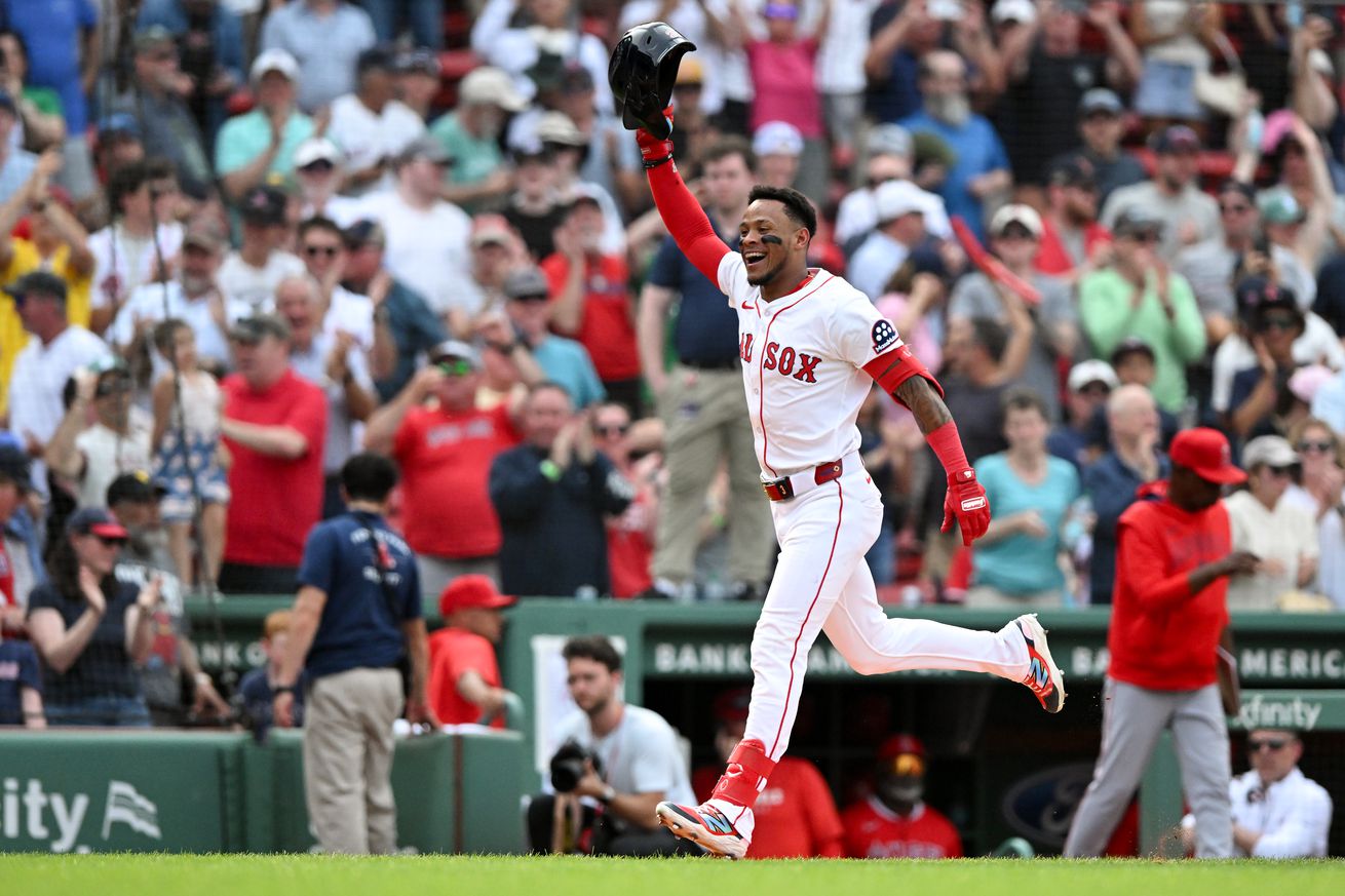 Los Angeles Angels v Boston Red Sox