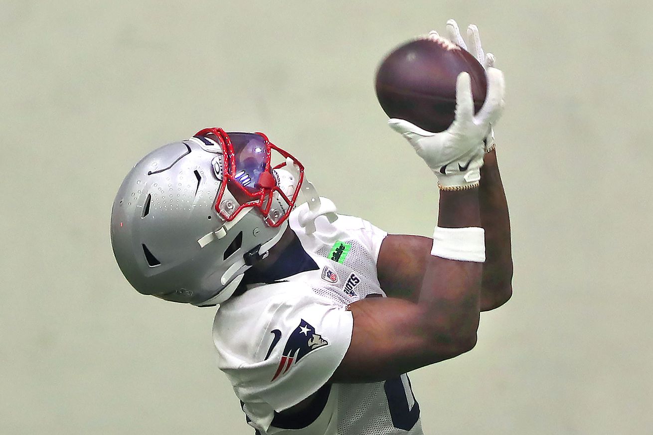 Patriots receiver Stefon Diggs says little about boat video or if he’ll be ready for season opener