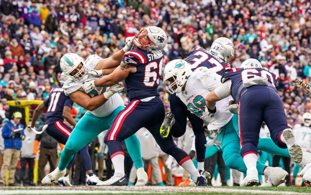 Patriots Cole Strange Trade