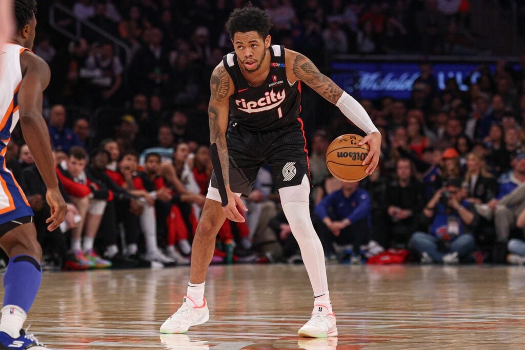 Anfernee Simons joins the Celtics shooting 38.1% from behind-the-arc for his career