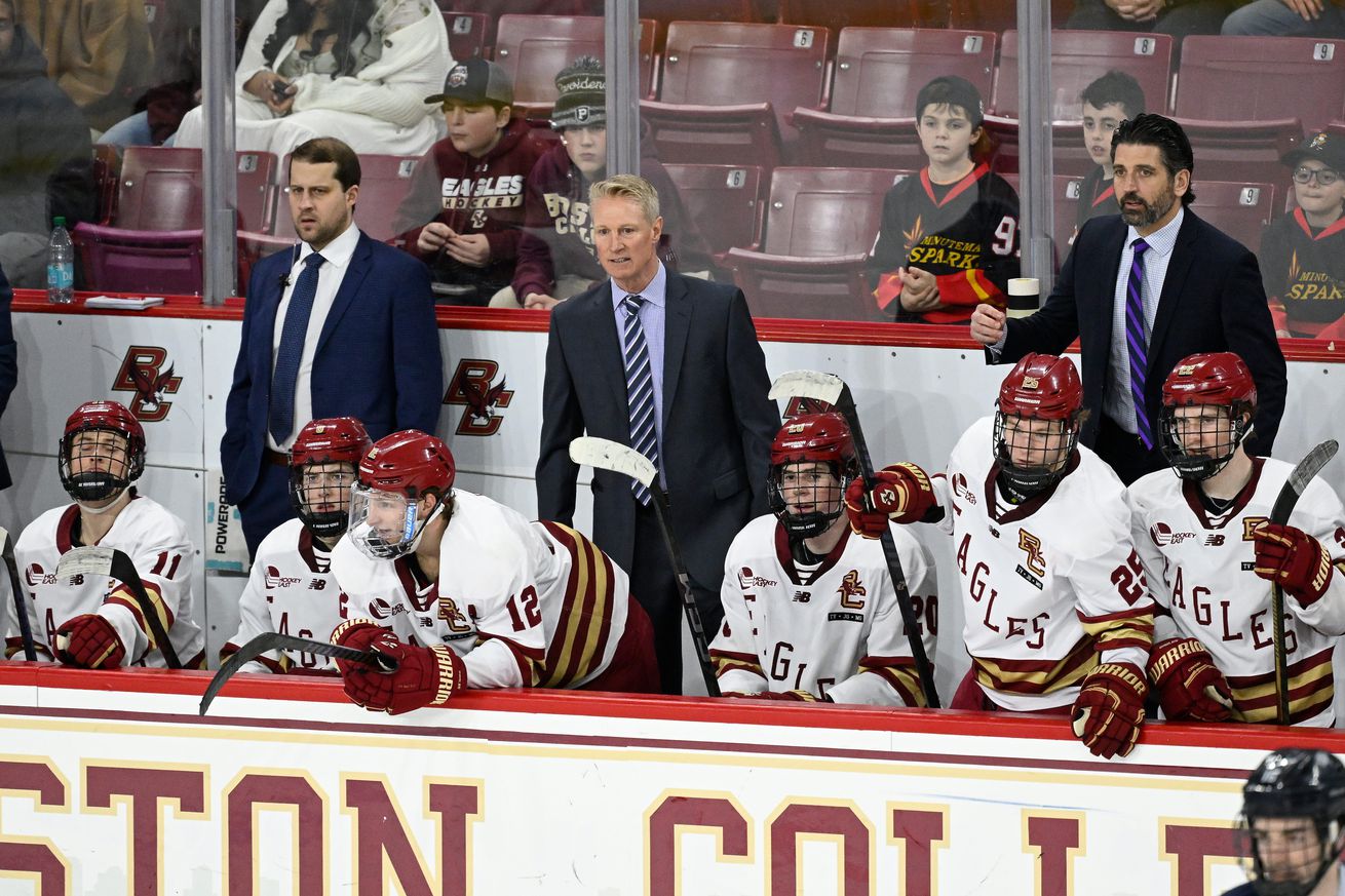 NCAA Hockey: New Hampshire at Boston College