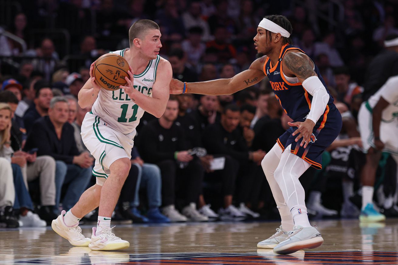 NBA: Playoffs-Boston Celtics at New York Knicks