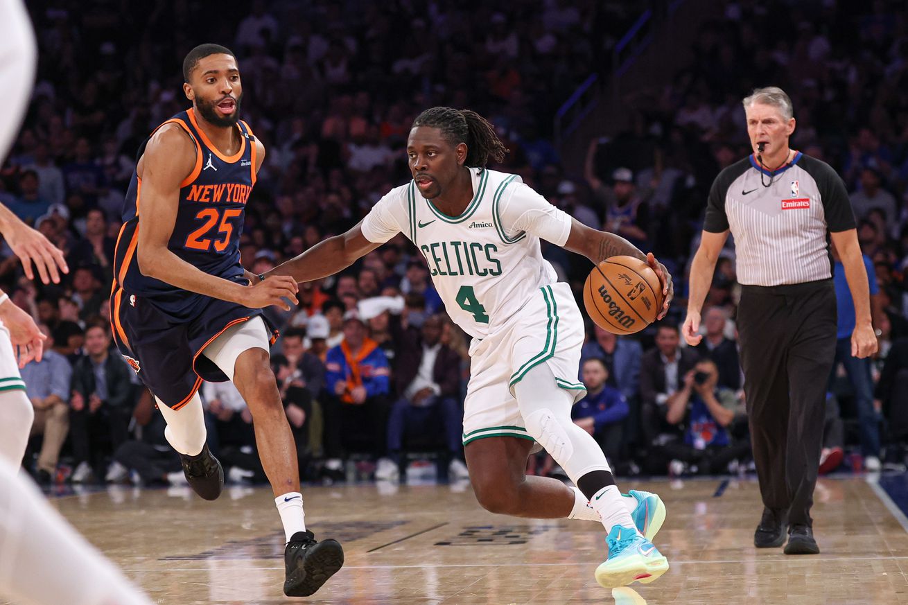 NBA: Playoffs-Boston Celtics at New York Knicks