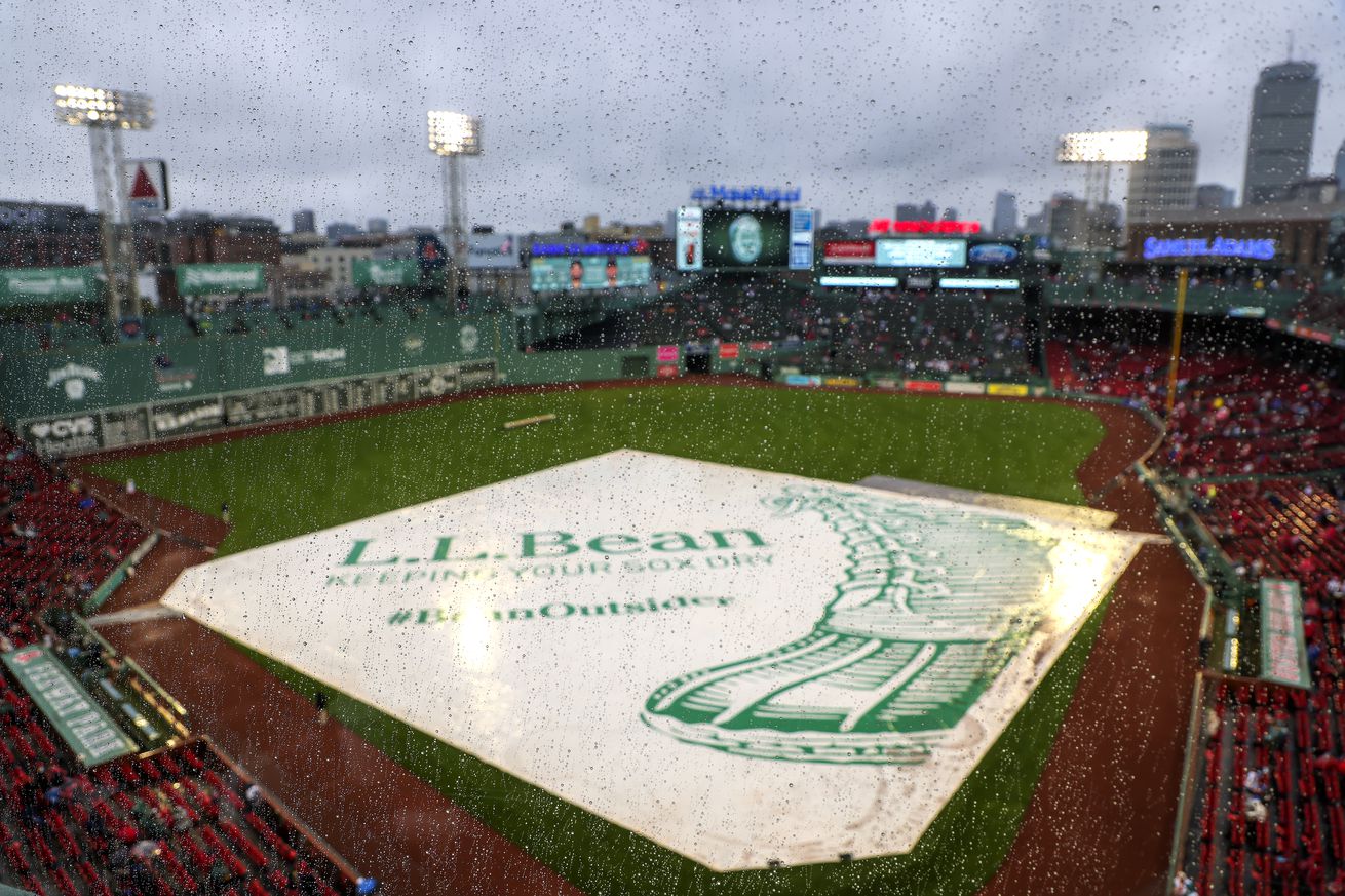Minnesota Twins Vs. Boston Red Sox at Fenway Park (Rain Out)