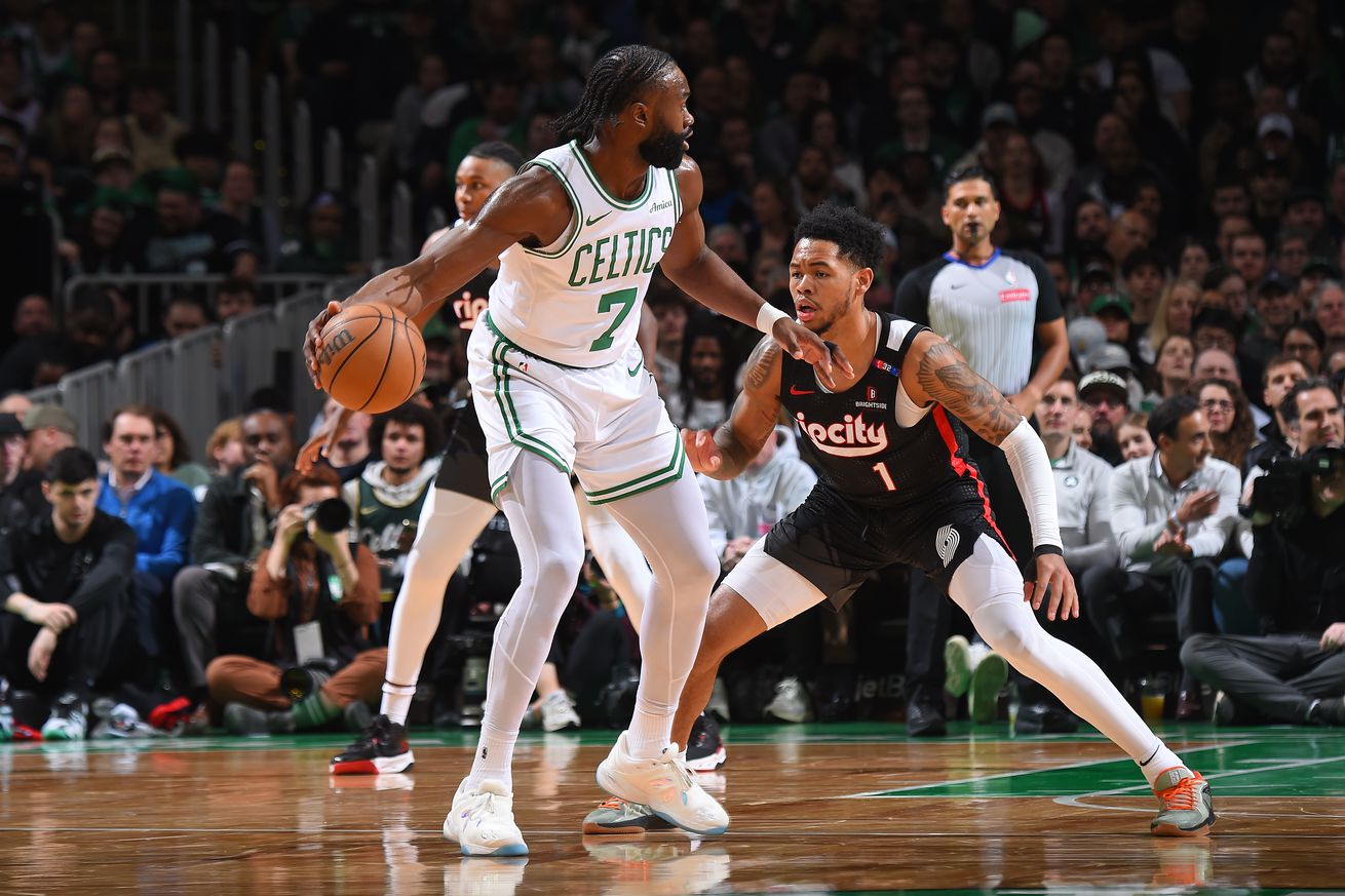 Portland Trail Blazers v Boston Celtics