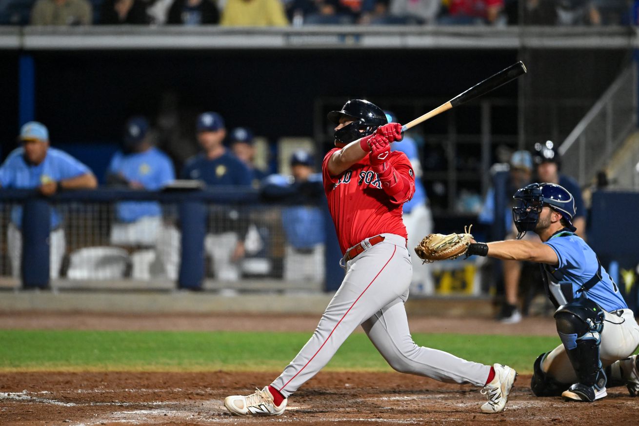 Spring Breakout - Boston Red Sox v Tampa Bay Rays