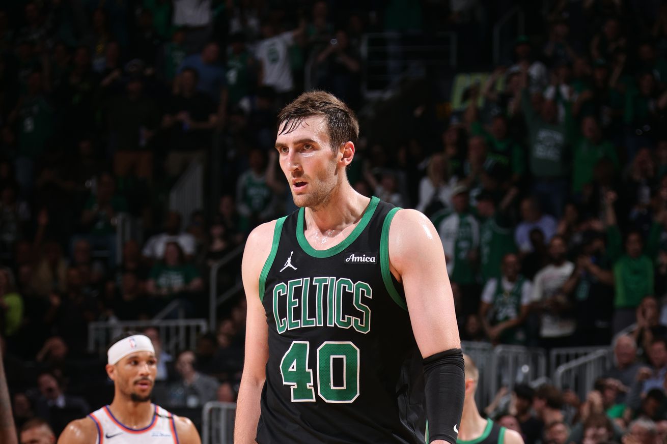 2025 NBA Playoffs - New York Knicks v Boston Celtics - Game Five