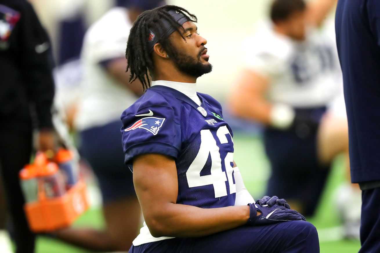 Patriots receiver Stefon Diggs says little about boat video or if he’ll be ready for season opener