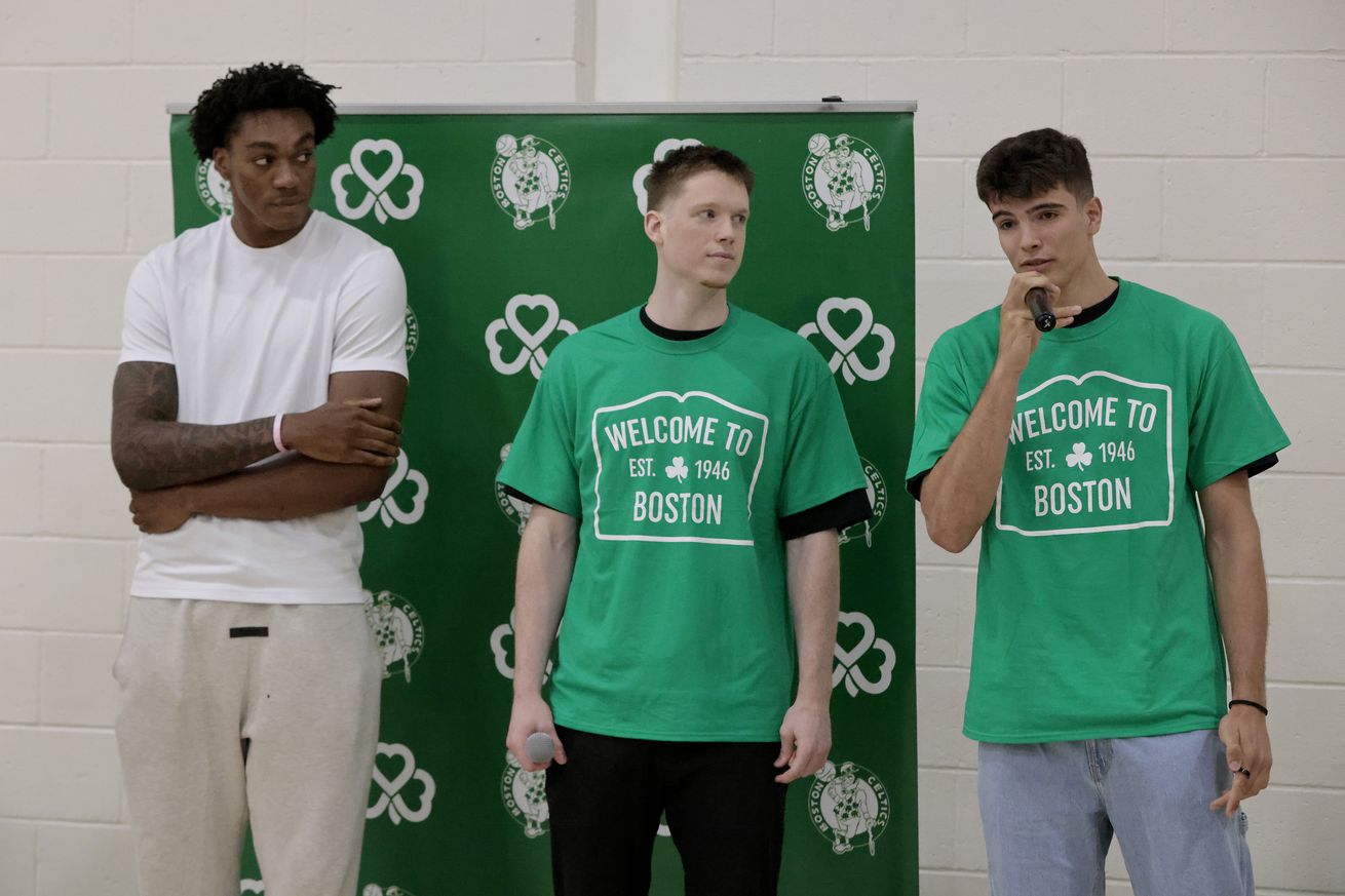 Hugo González leads Celtics draft trio eager to get into the mix with an iconic franchise