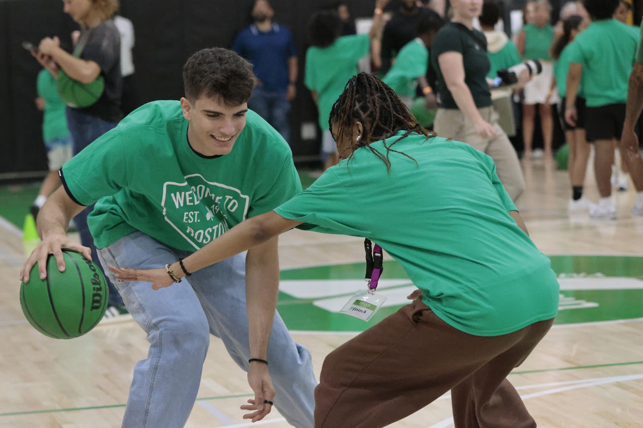 Hugo González leads Celtics draft trio eager to get into the mix with an iconic franchise