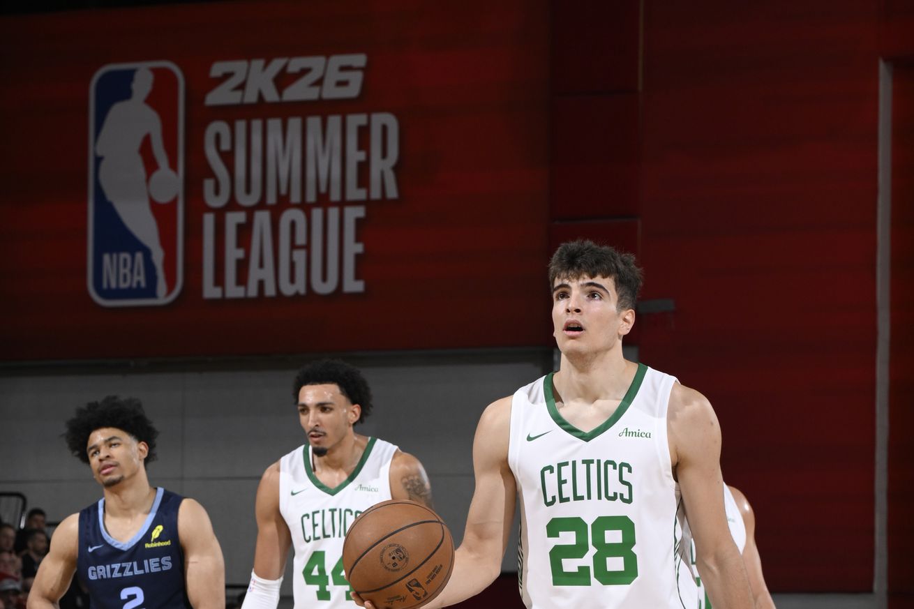 2025 NBA Summer League - Memphis Grizzlies v Boston Celtics