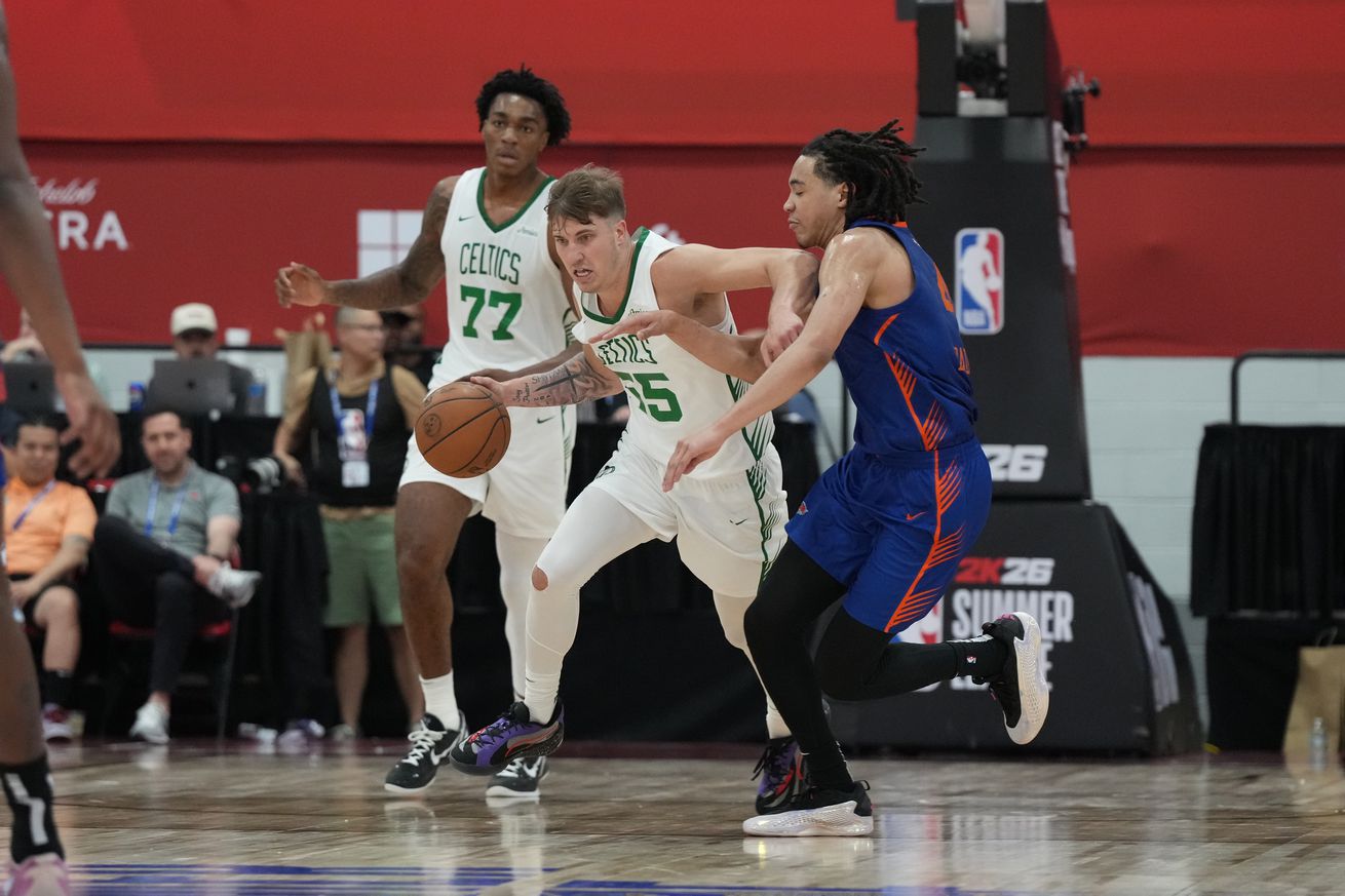 2025 NBA Summer League - New York Knicks v Boston Celtics