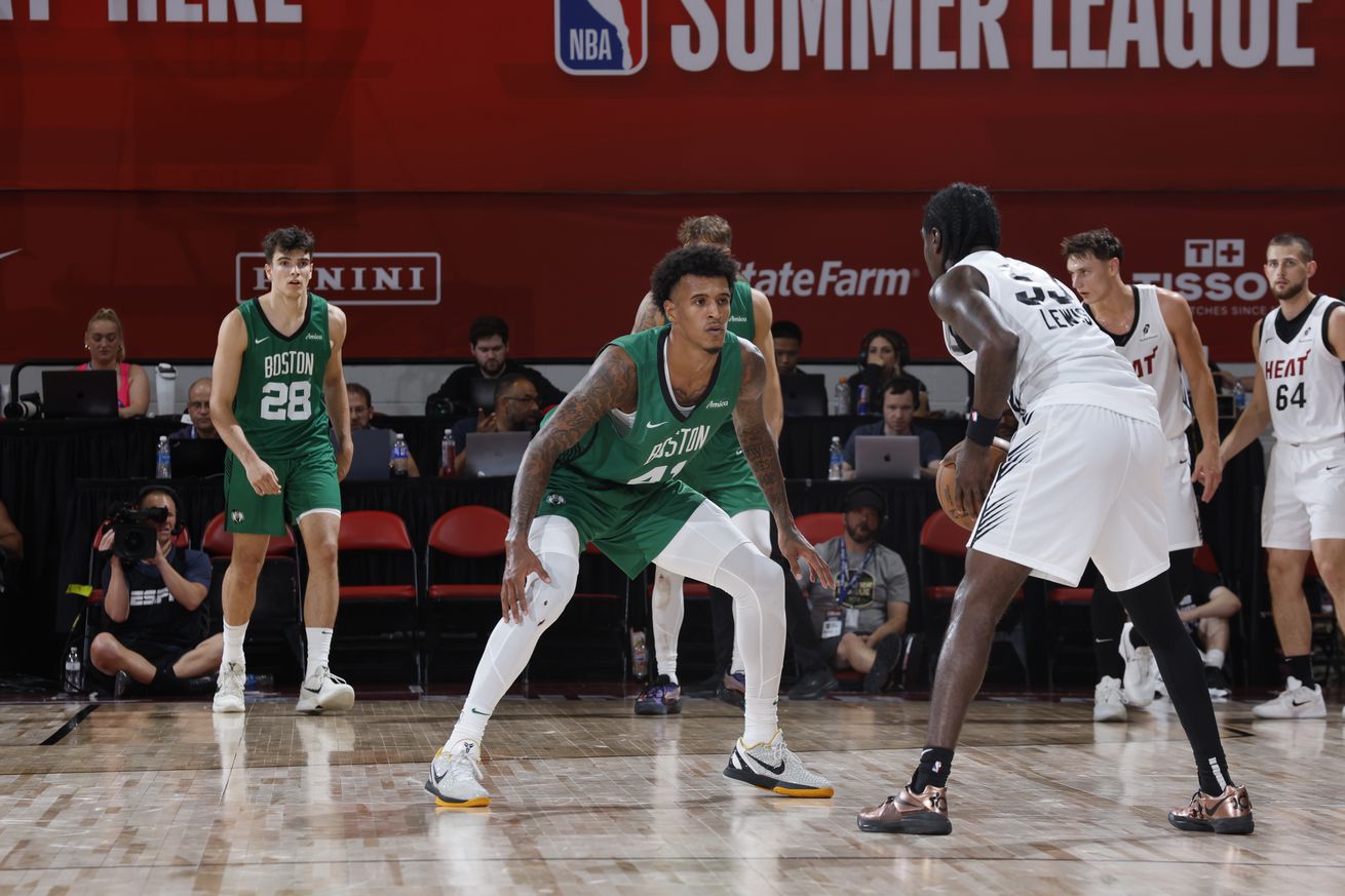 2025 NBA Summer League - Boston Celtics v Miami Heat
