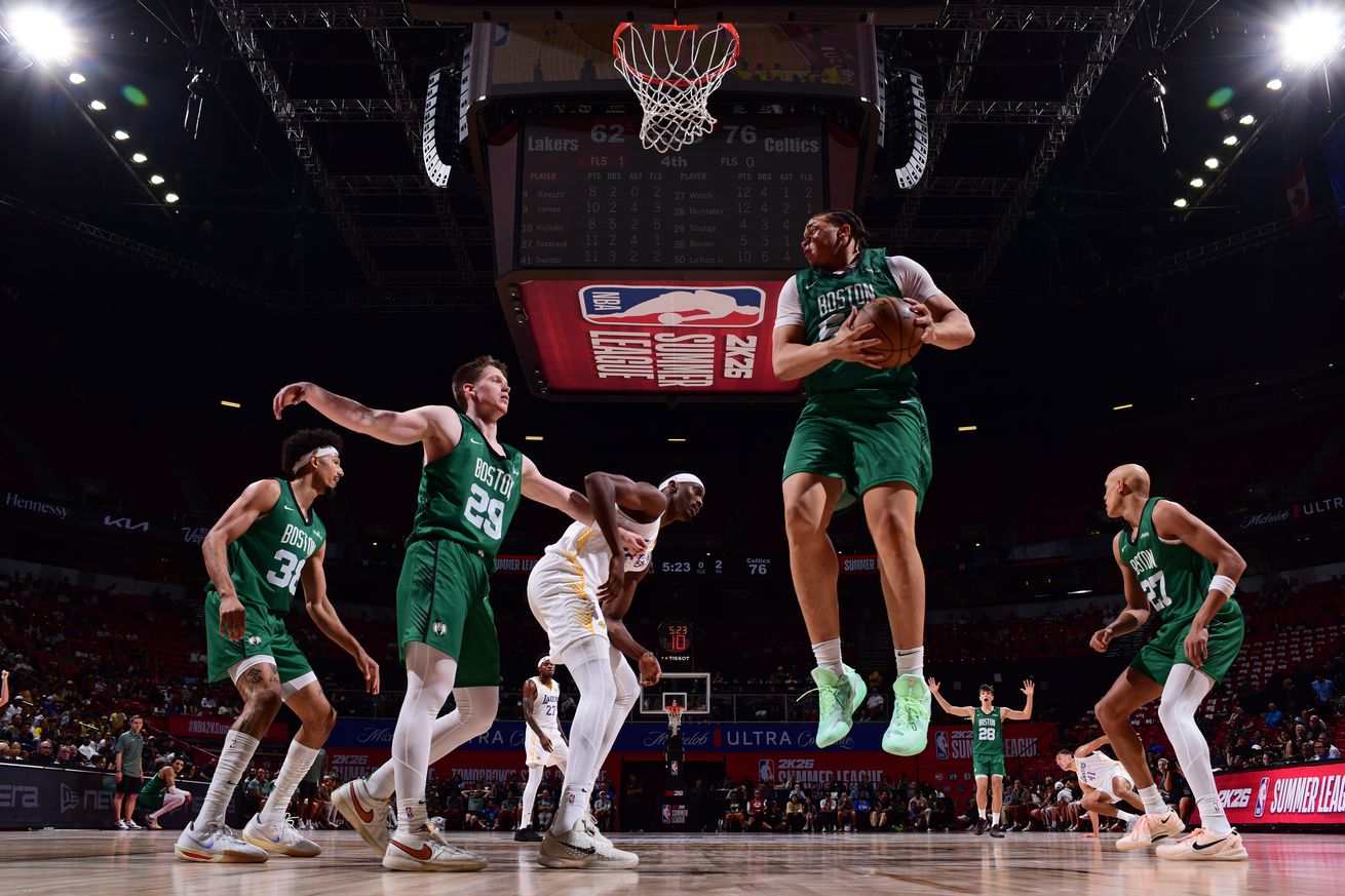 2025 NBA Summer League - Boston Celtics v Los Angeles Lakers