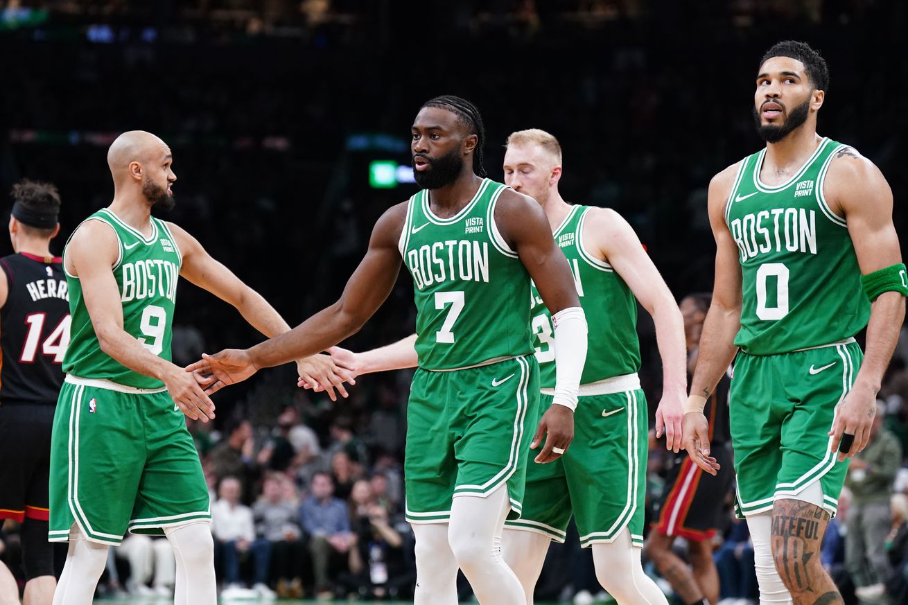 NBA: Playoffs-Miami Heat at Boston Celtics
