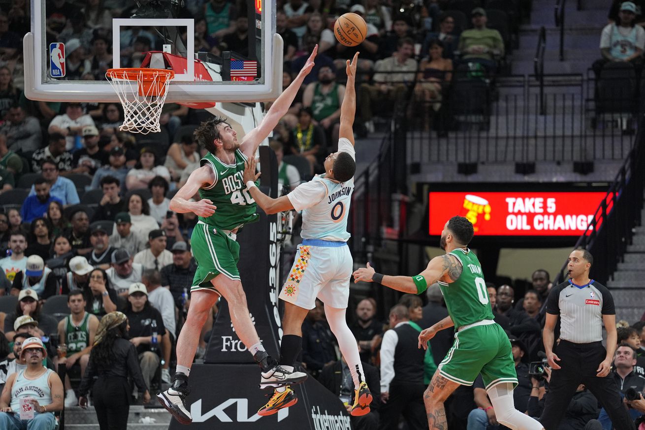 NBA: Boston Celtics at San Antonio Spurs