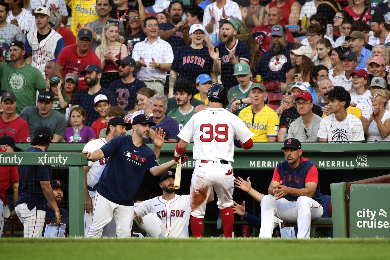 MLB: Cincinnati Reds at Boston Red Sox