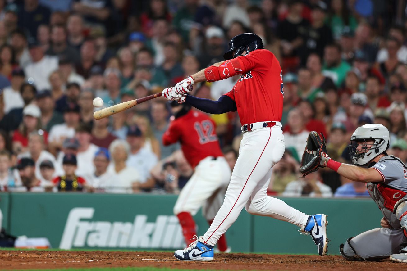 MLB: Cincinnati Reds at Boston Red Sox