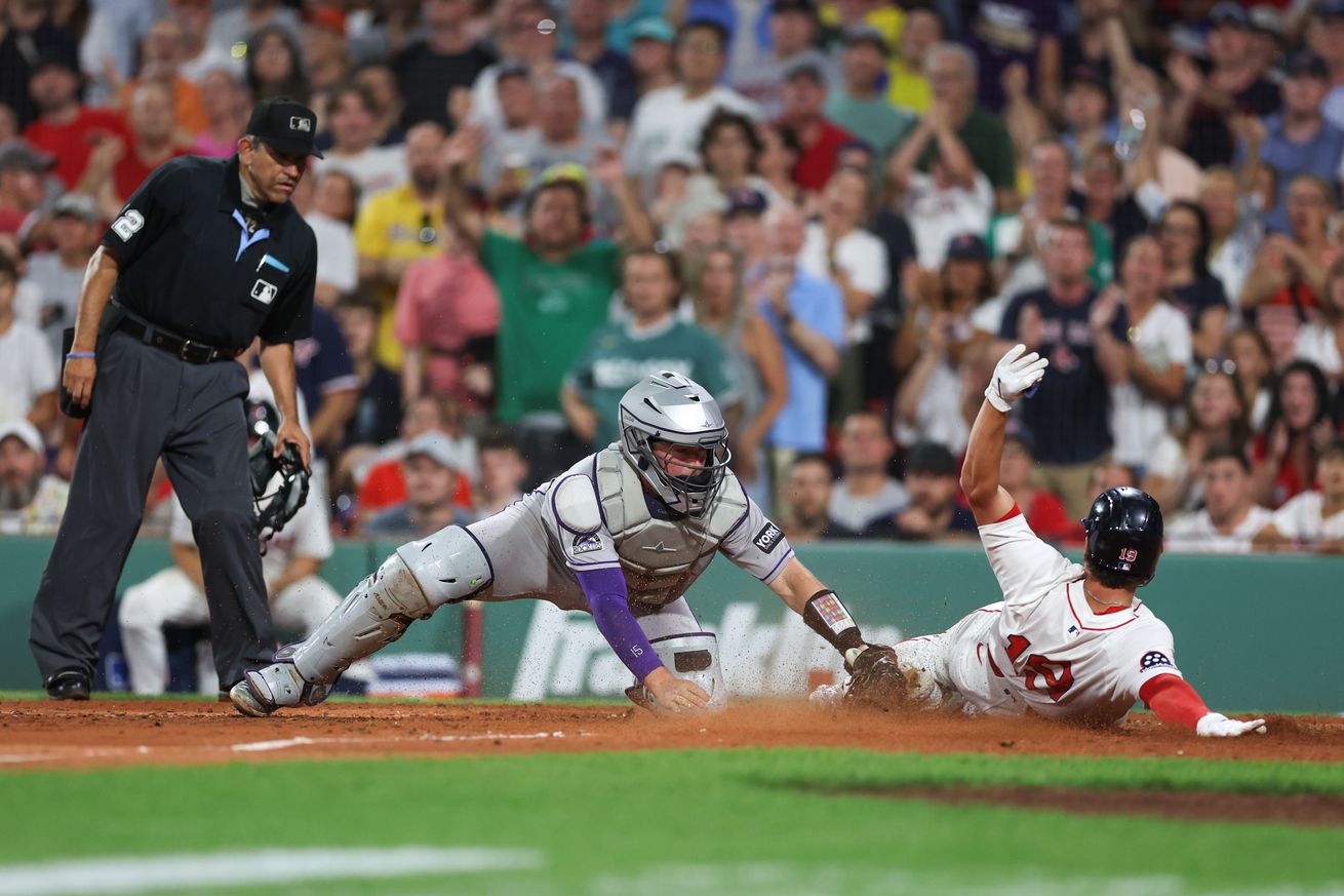 MLB: Colorado Rockies at Boston Red Sox