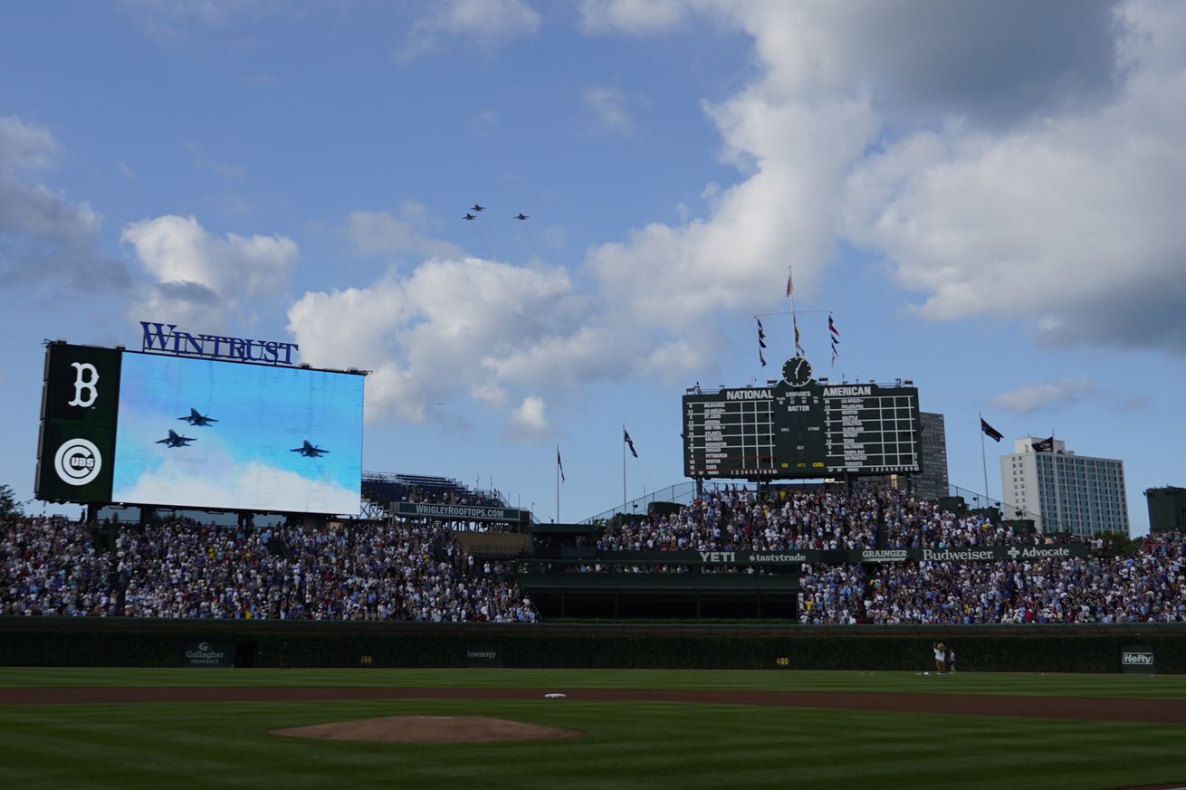 MLB: Boston Red Sox at Chicago Cubs