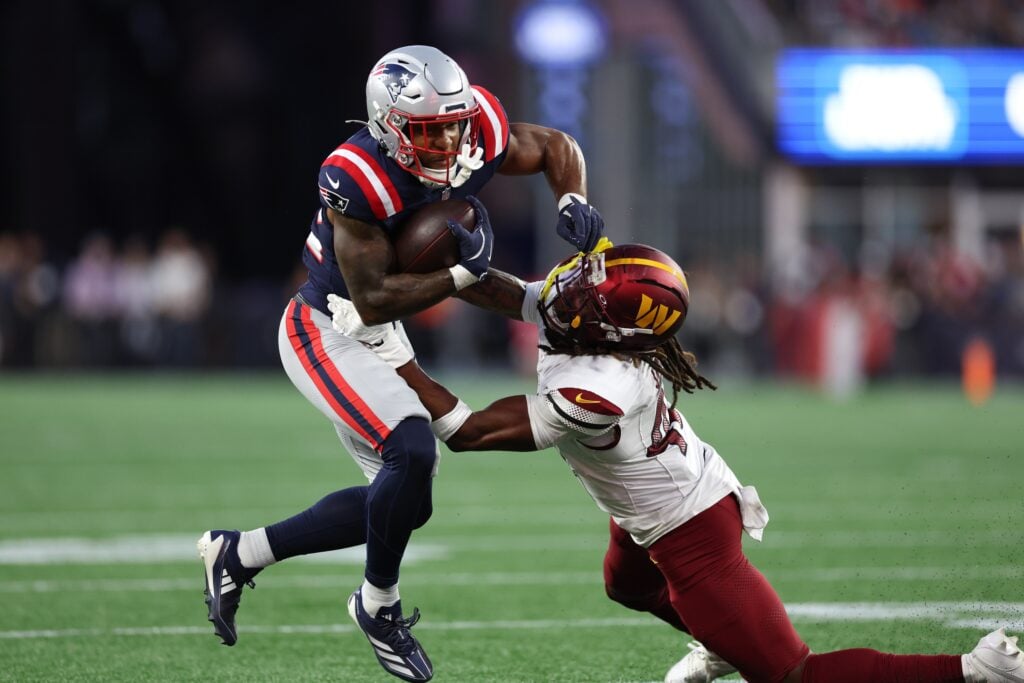 TreVeyon Henderson Patriots Preseason